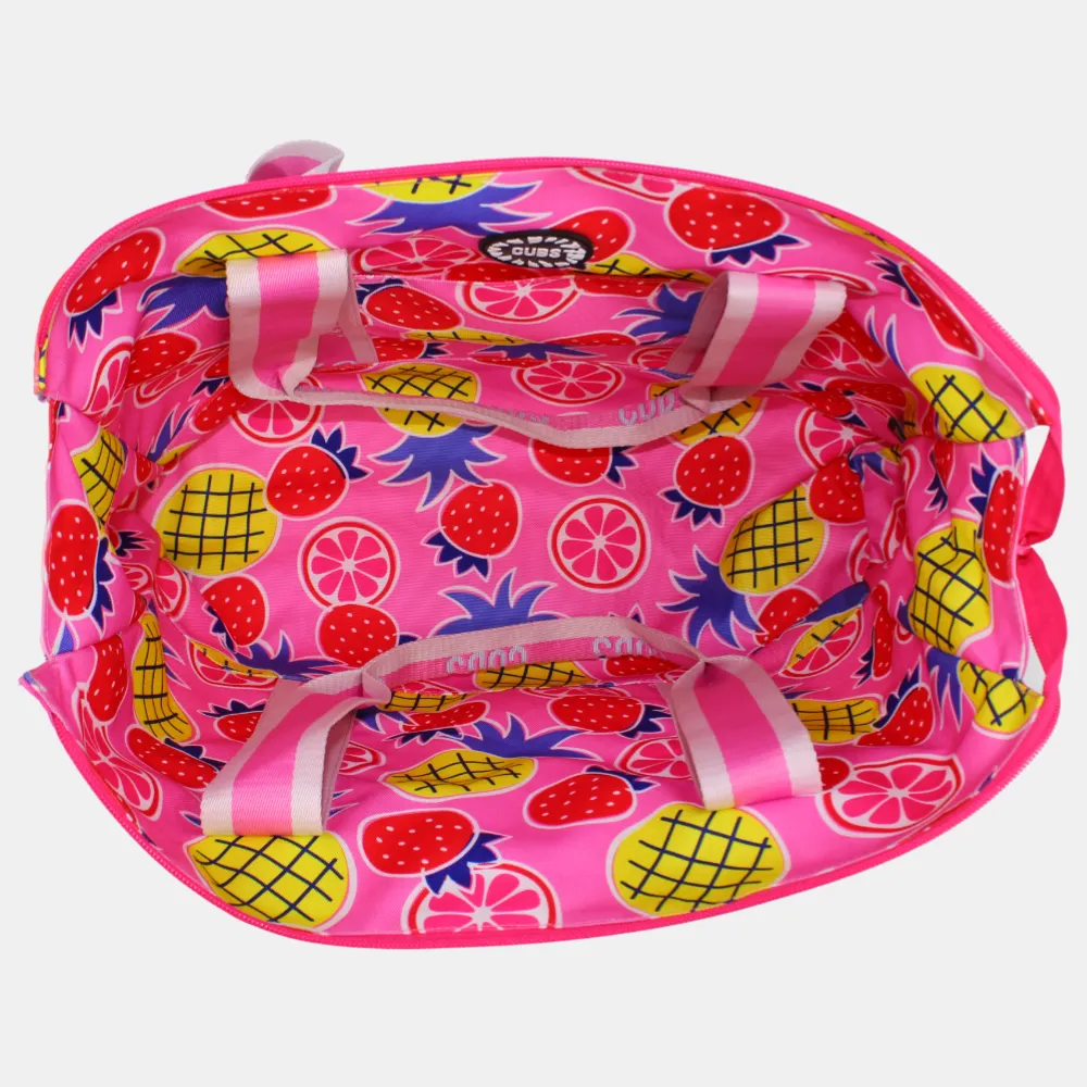 Cubs Beach Bag – Pineapple & Strawberry