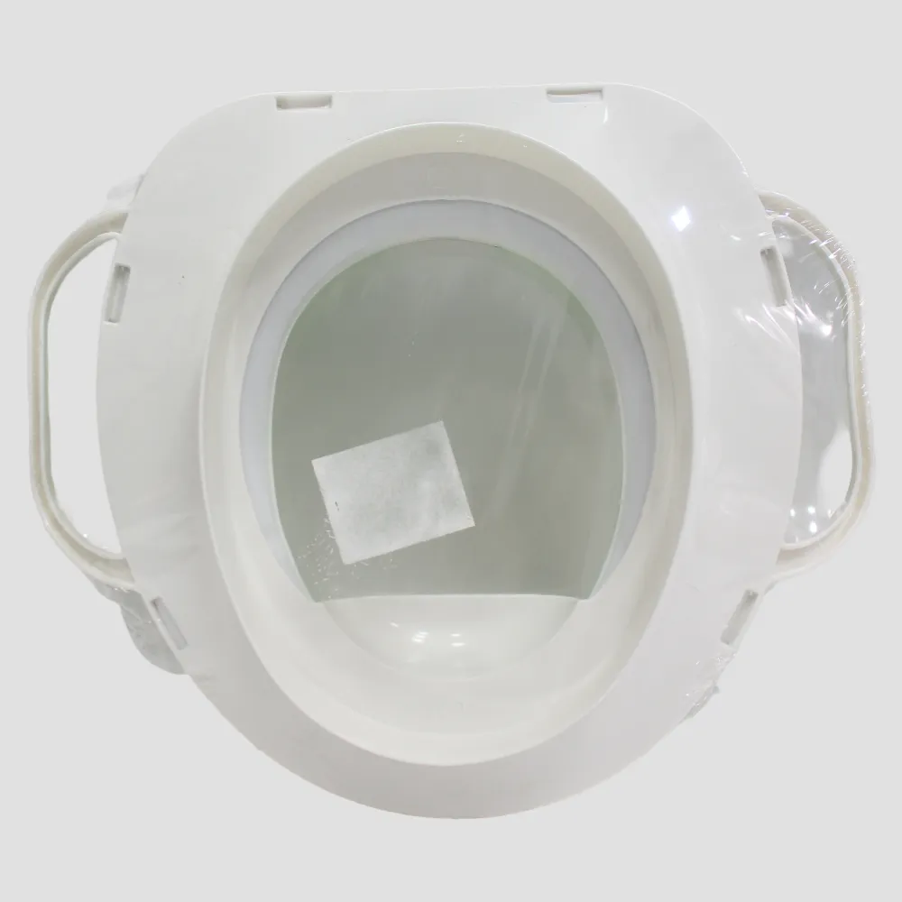 Cushioned Children’s Toilet Seat – Potty Training Toilet Seat with Handles (Puppy Faces)