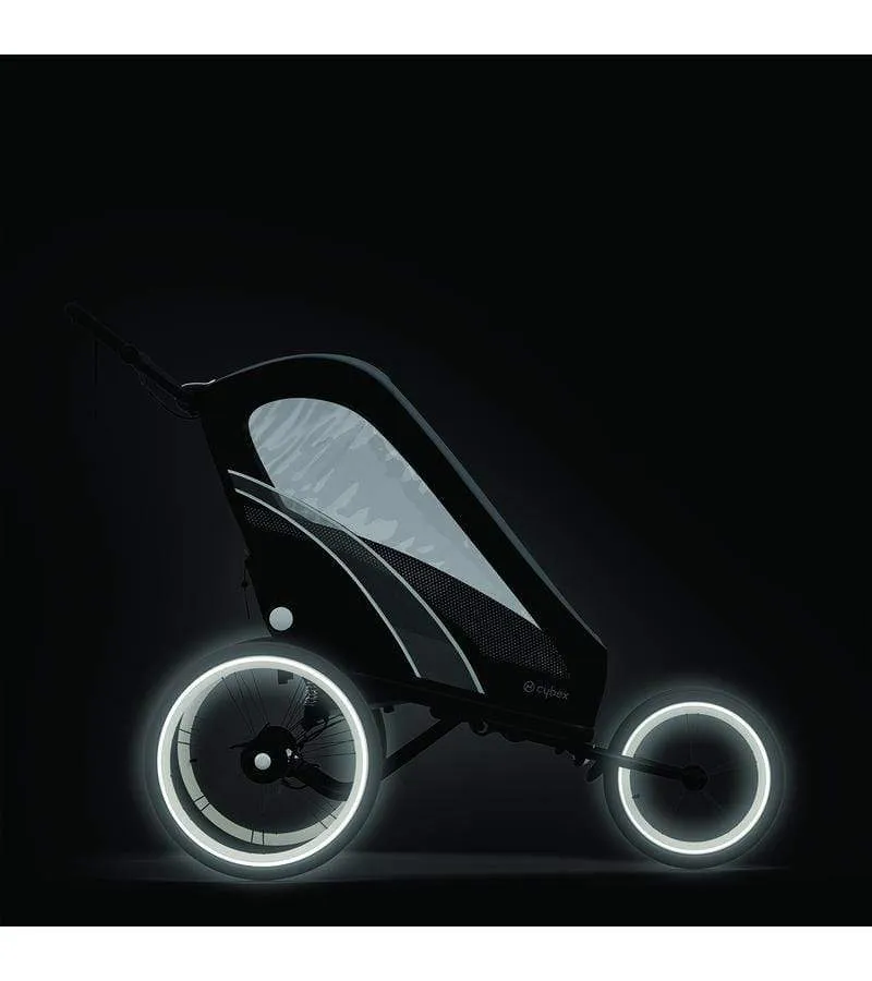 Cybex ZENO Multisport Trailer (One Box) - All Black