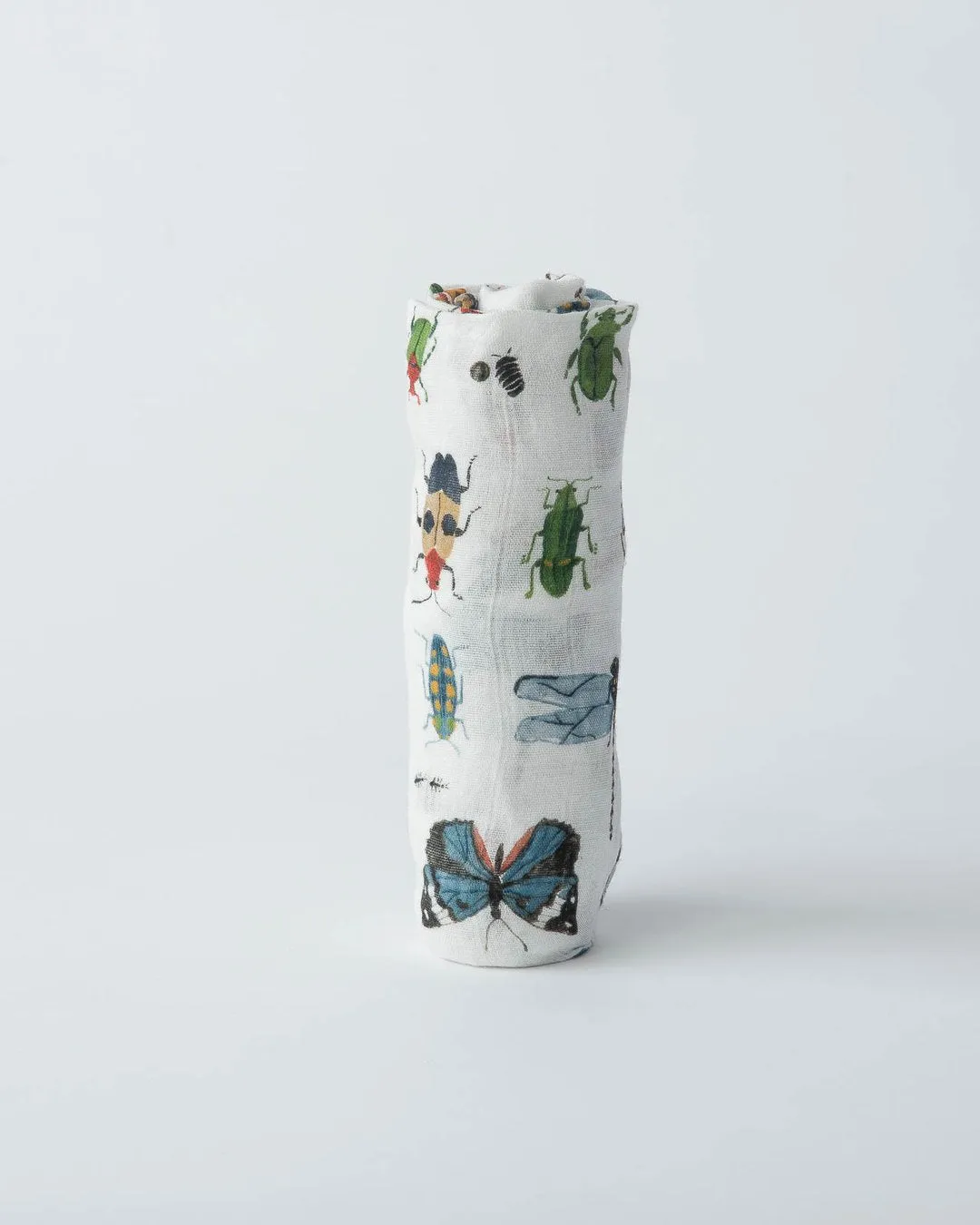 Deluxe Bamboo Single Swaddle - Bugs by Little Unicorn