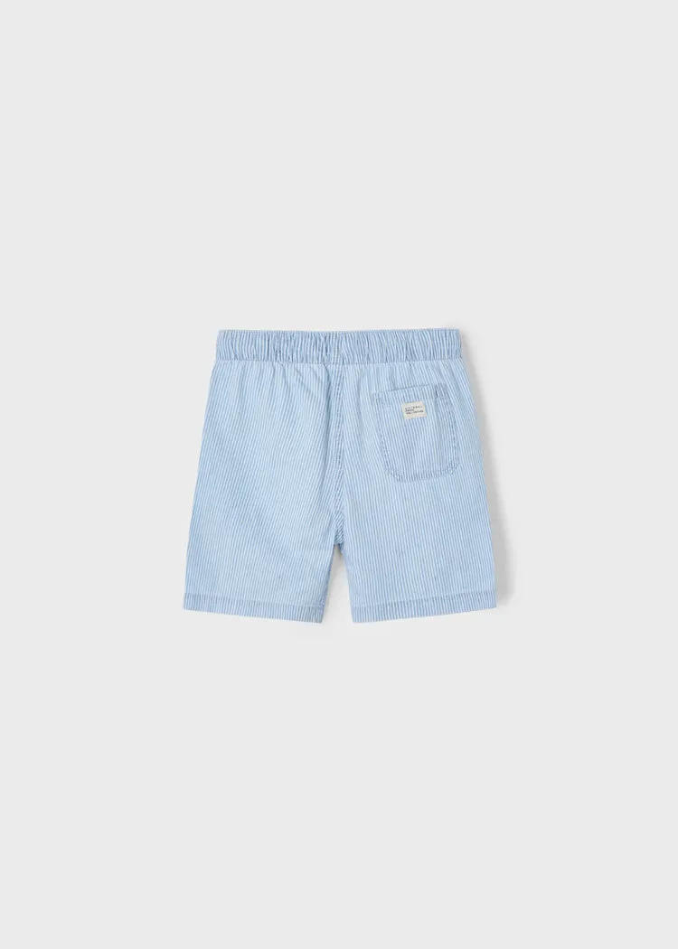 Denim Bermuda Shorts - Stripes by Mayoral