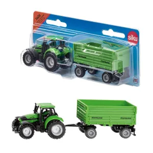 Deutz With Fortuna 4 Wheel Trailer