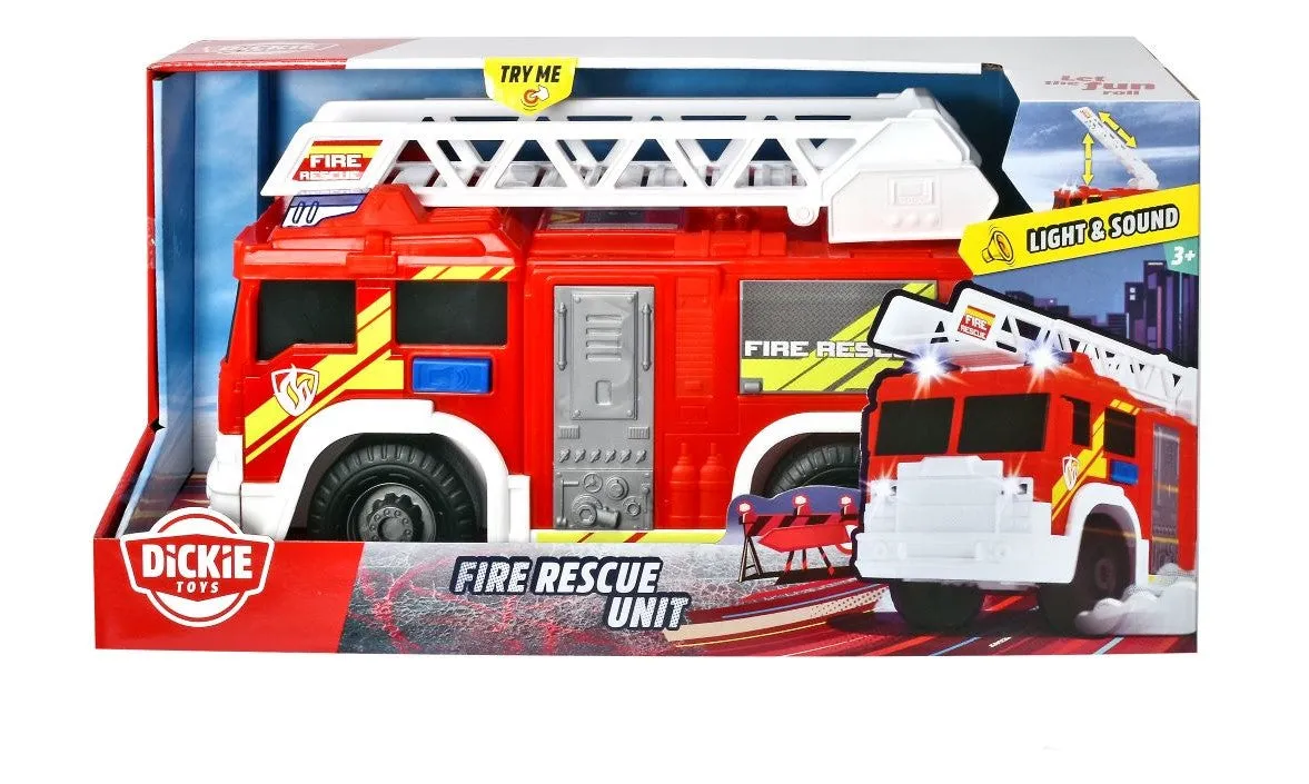 Dickie Fire Rescue Unit white ladder