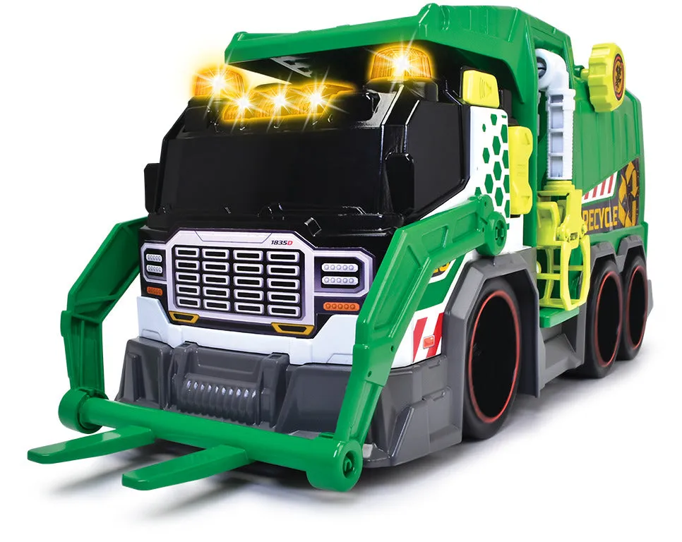 Dickie Toys Recycle Truck with lights and sound 39cm