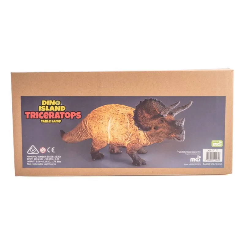 Dino Island Tricerstops Table Lamp