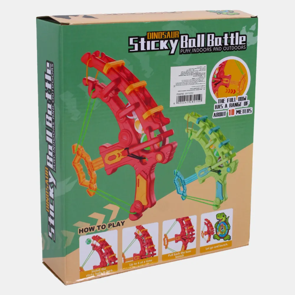 Dinosaur Bow and Arrow Target Shooting Game – Fun & Safe Play
