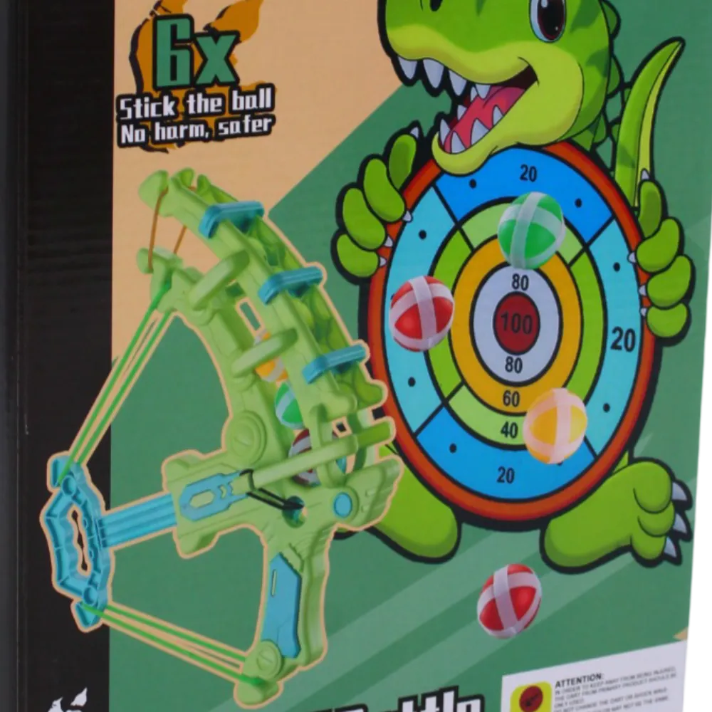 Dinosaur Bow and Arrow Target Shooting Game – Fun & Safe Play