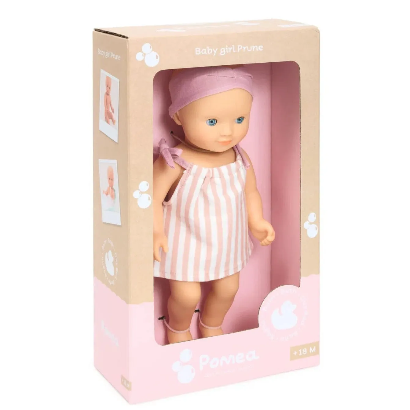 Djeco Pomea prune doll for the bath