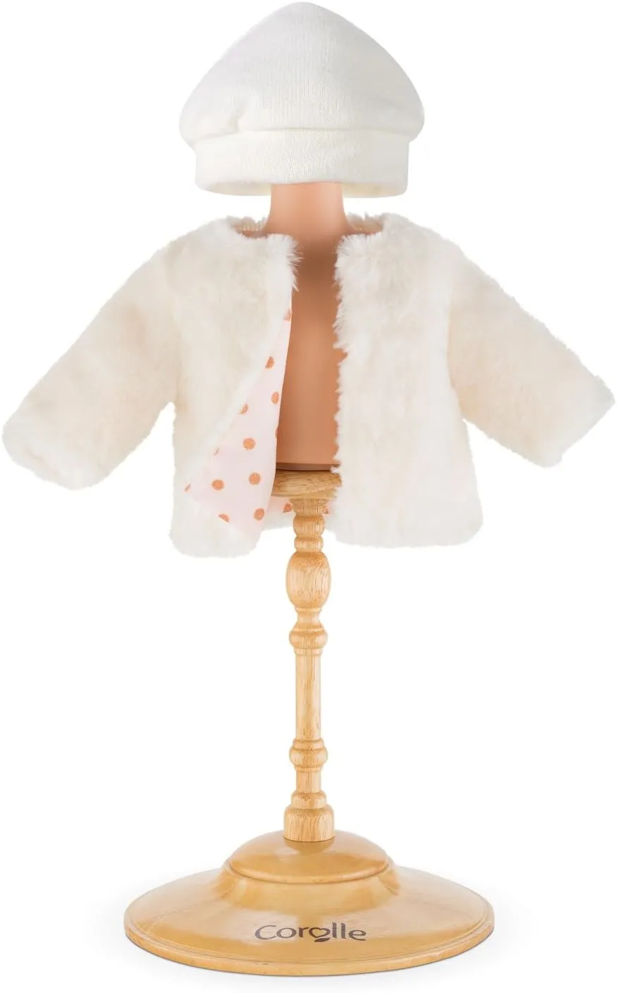 Dolls Faux Fur Coat Set | 30cm Dolls