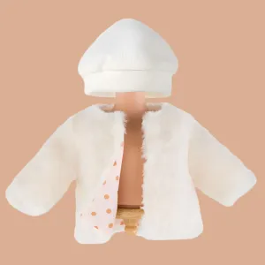 Dolls Faux Fur Coat Set | 30cm Dolls