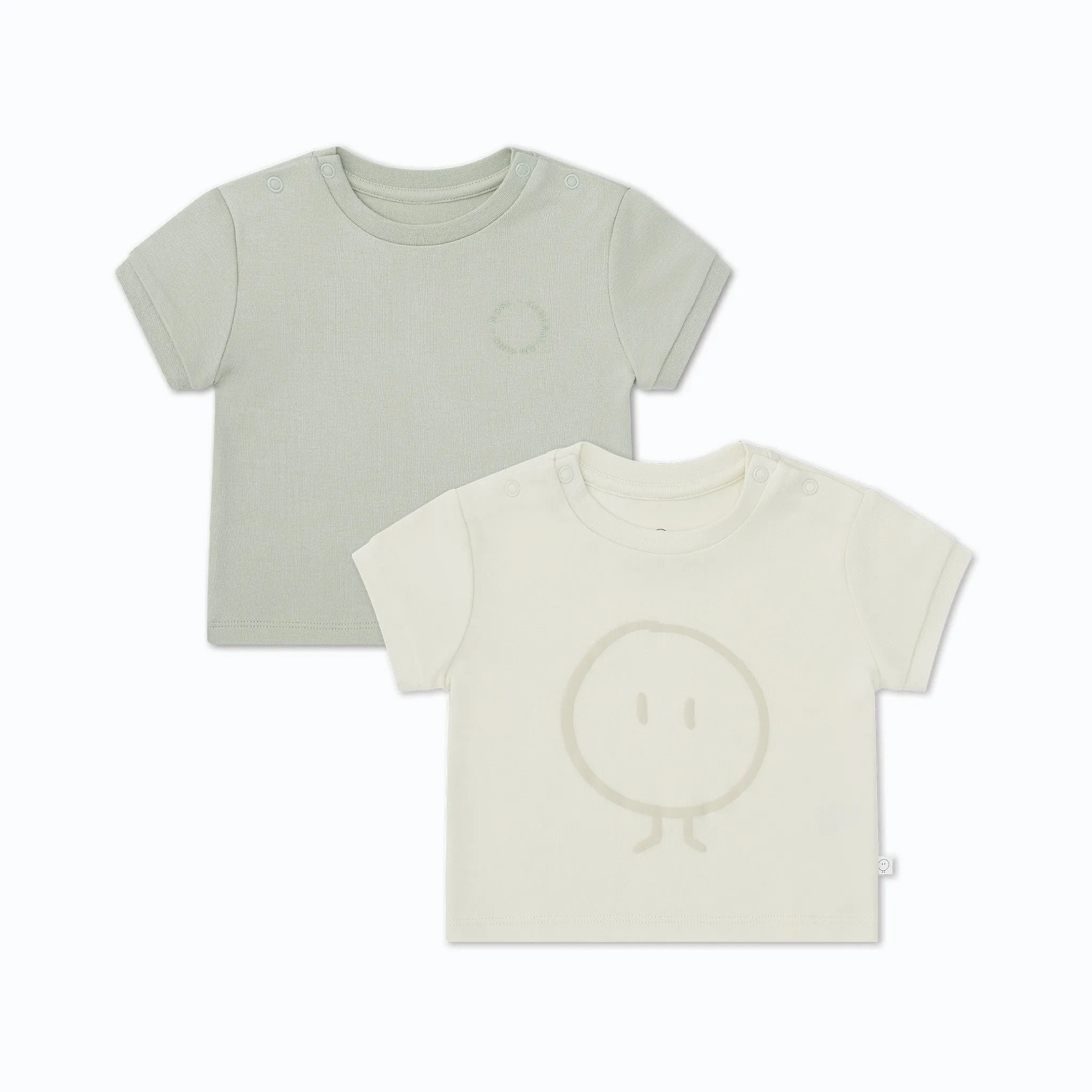 Drop Shoulder T-Shirt 2 Pack