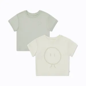 Drop Shoulder T-Shirt 2 Pack