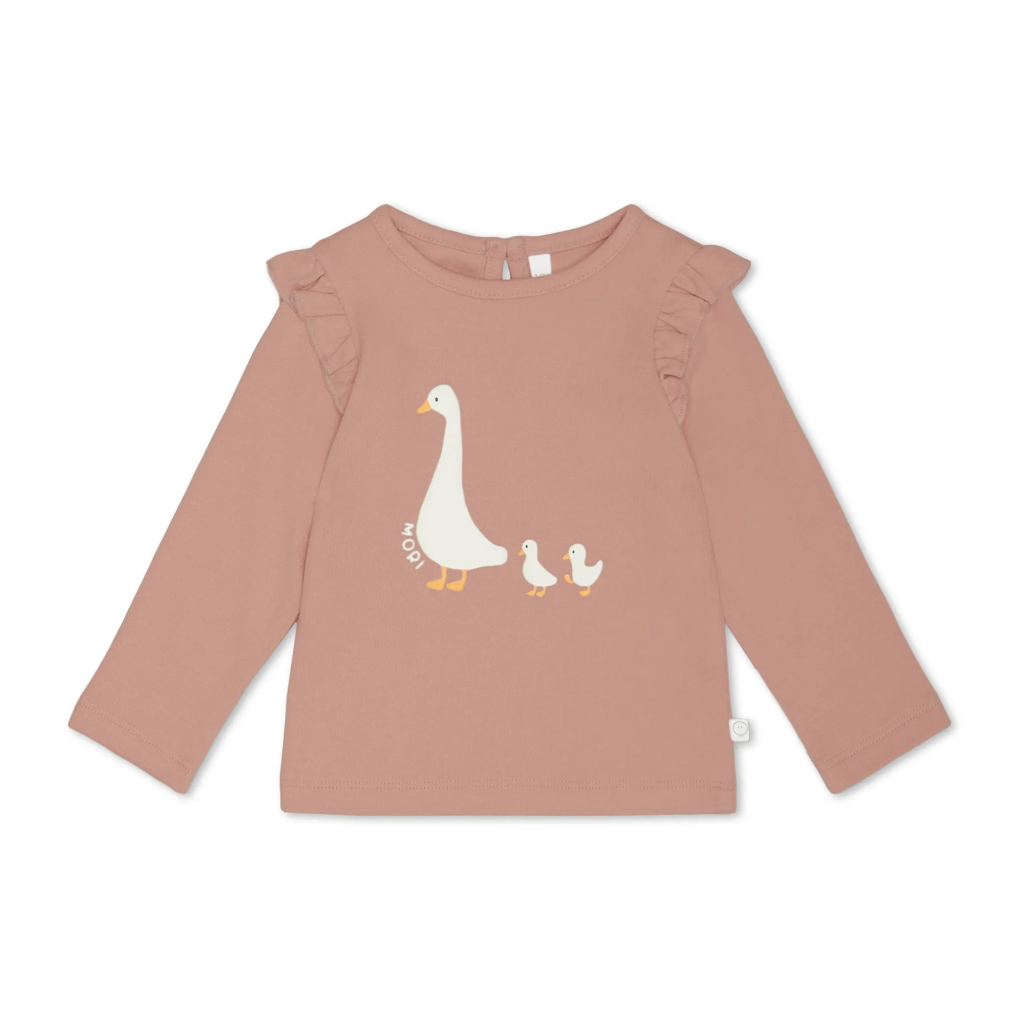 Duck Frilled Long Sleeve Top