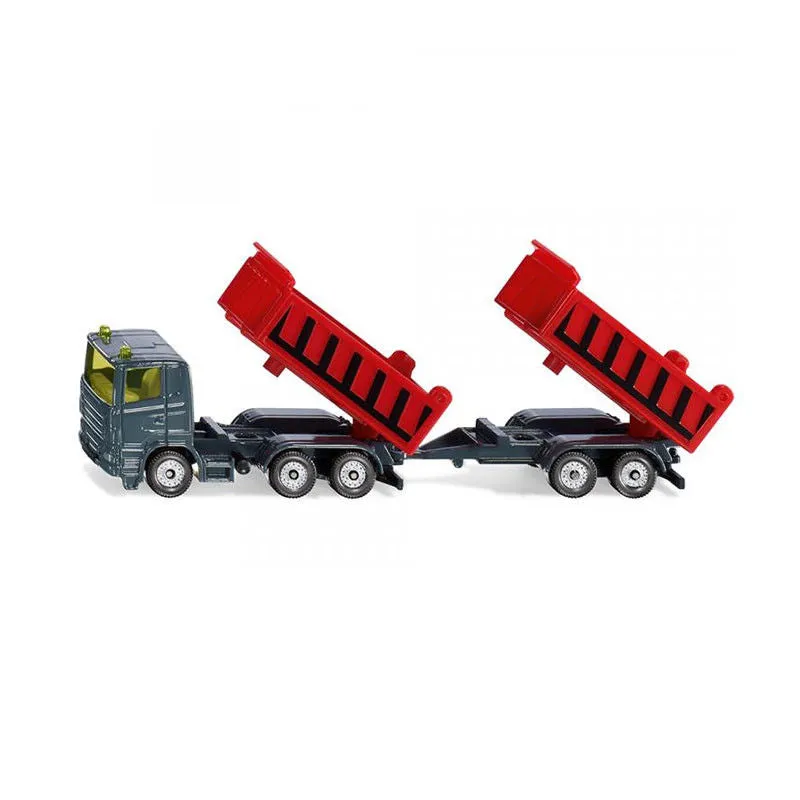 Dump Truck With Tipping Trailer Siku 1685