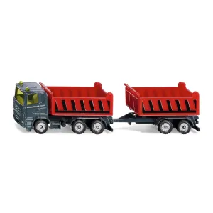 Dump Truck With Tipping Trailer Siku 1685
