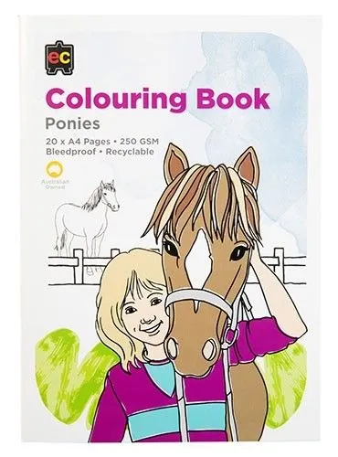 Edvantage - Colouring Book - Ponies