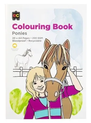Edvantage - Colouring Book - Ponies