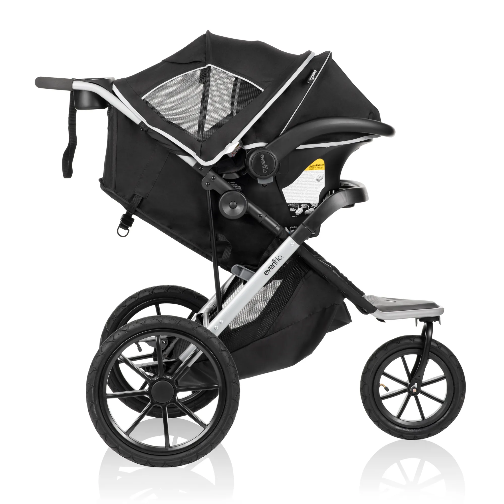 EVENFLO Victory Plus Jogging Stroller Travel System with LiteMax Infant Car Seat
