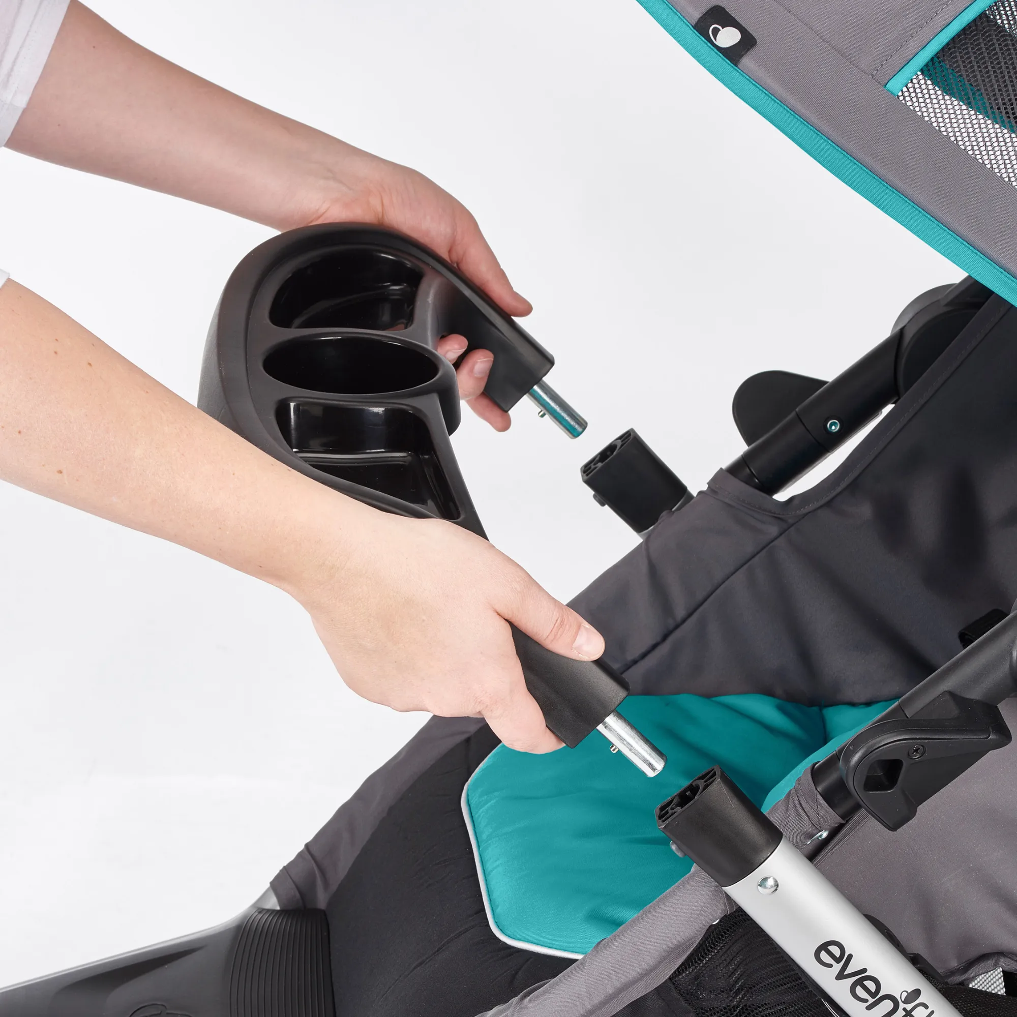EVENFLO Victory Plus Jogging Stroller Travel System with LiteMax Infant Car Seat