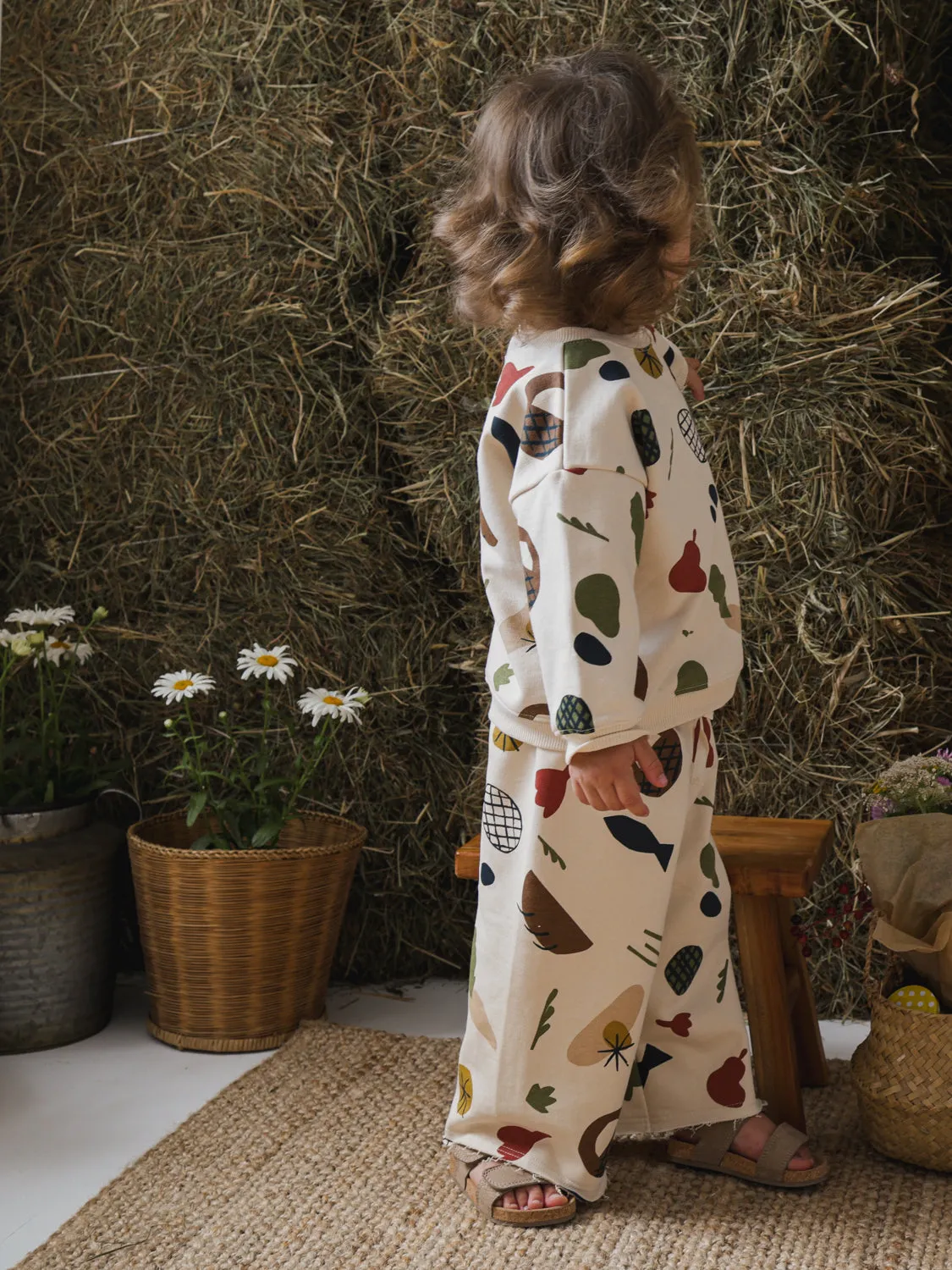 Farmers Market Wide Leg Pants