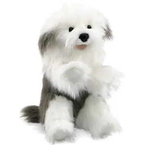Folkmanis sheepdog puppet