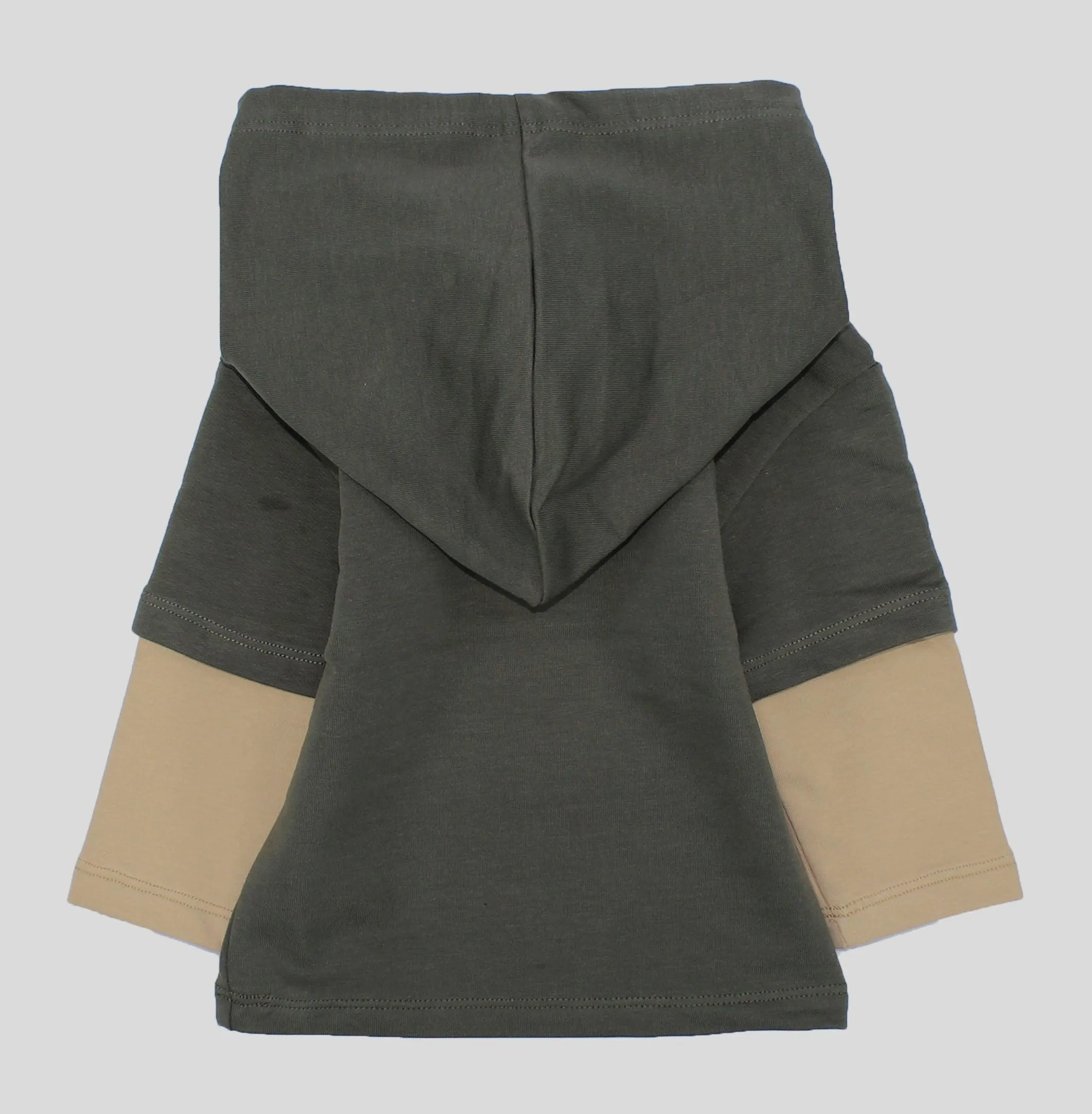 Foxy Long-Sleeved Hooded T-shirt