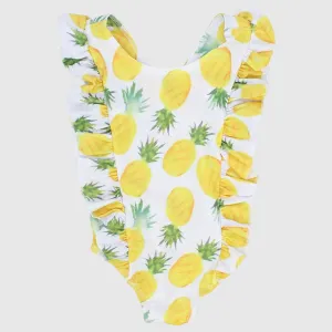 Fresh Pineapple One-Piece Swim Suit