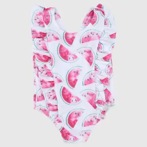 Fresh Watermelon One-Piece Swim Suit