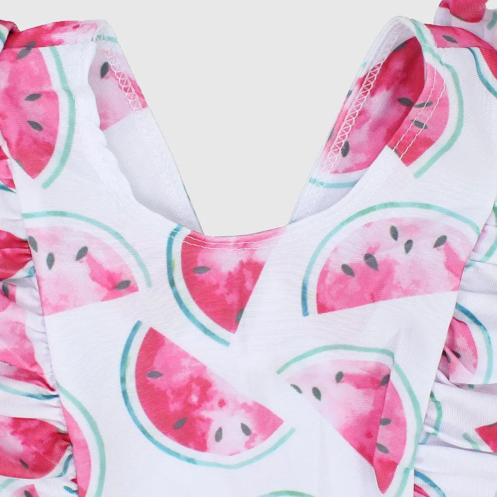 Fresh Watermelon One-Piece Swim Suit