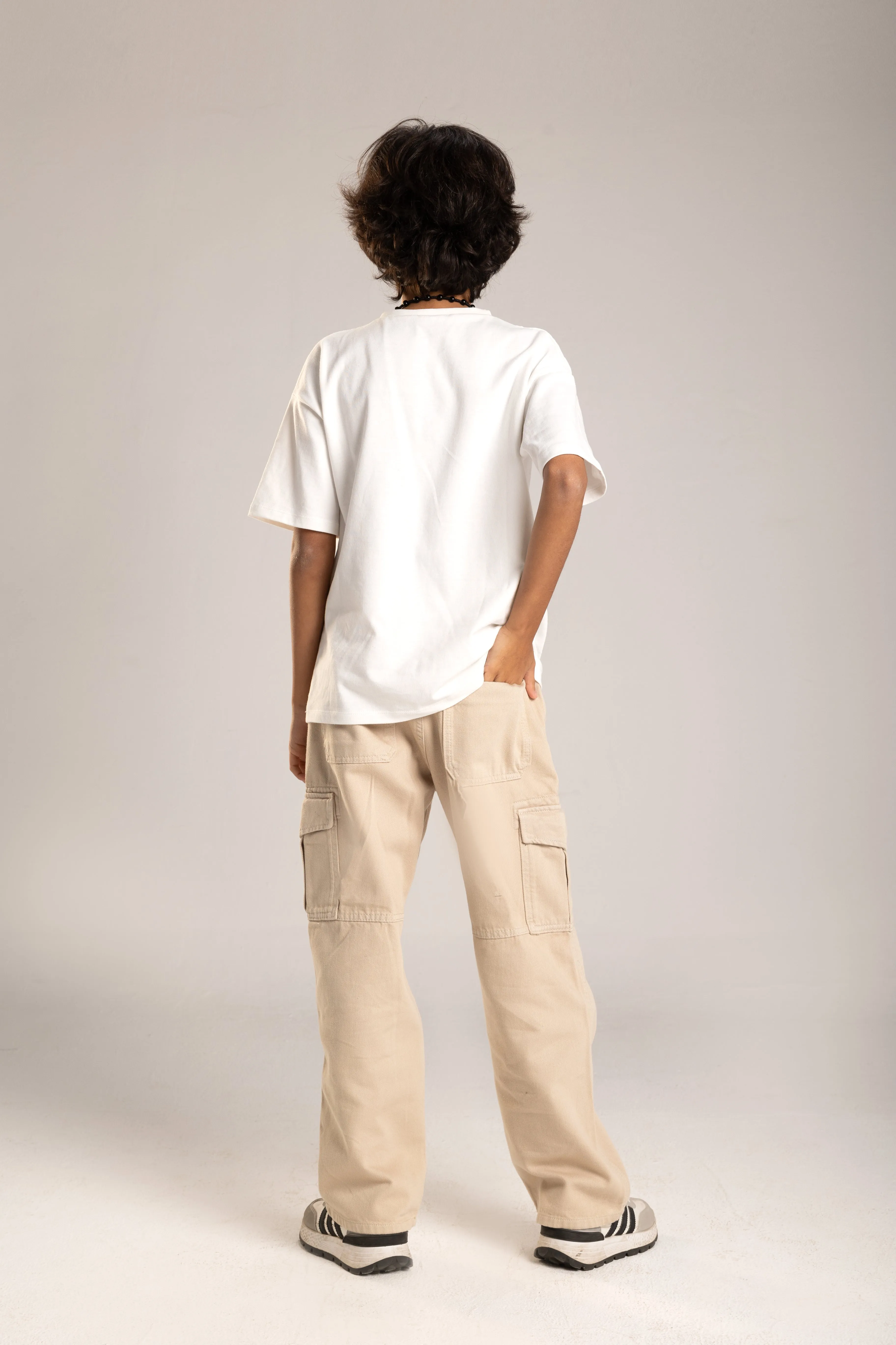 Gabardine Cargo Pants