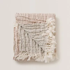Garbo and Friends Blanket - Mellow Tawny