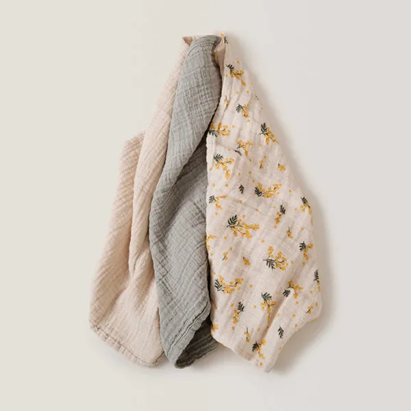 Garbo&Friends Burp Cloths - Mimosa