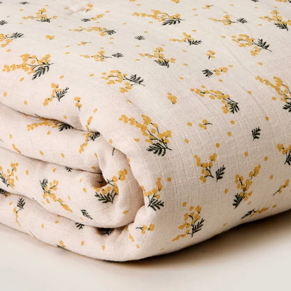 Garbo&Friends Filled Muslin Quilt - Mimosa