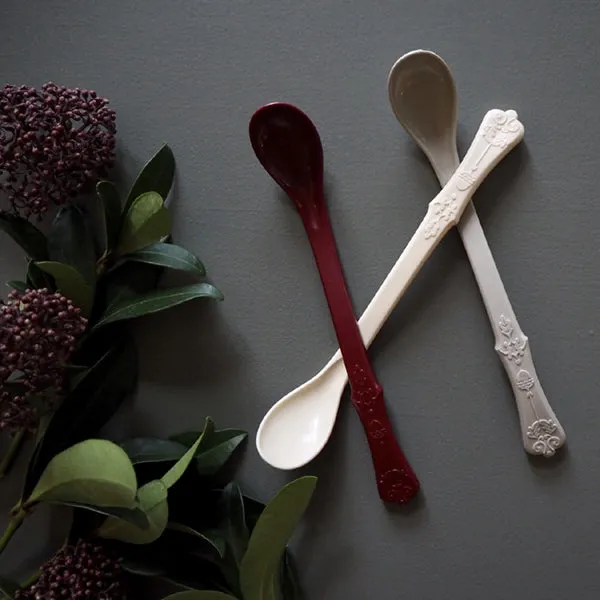 Garbo&Friends Spoons (set of 3) - Maroon