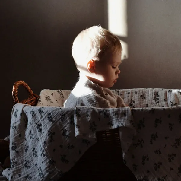 Garbo&Friends Swaddle Blanket - Bluebell