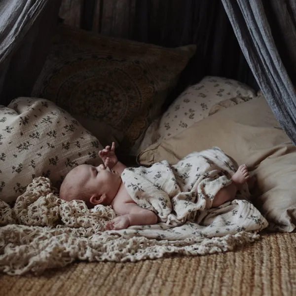 Garbo&Friends Swaddle Blanket - Bluebell