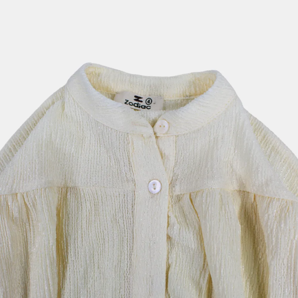 Girls' Batwing Long-Sleeved Blouse