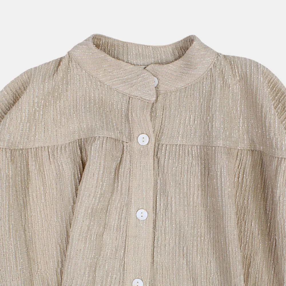 Girls' Batwing Long-Sleeved Blouse