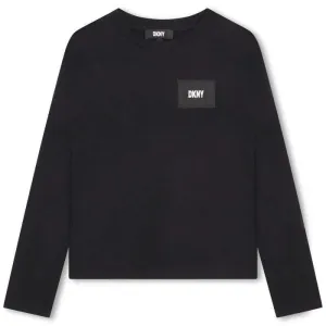 Girls Black Long Sleeve T-Shirt