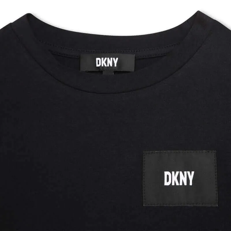 Girls Black Long Sleeve T-Shirt