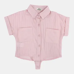 Girls' Plain Blouse