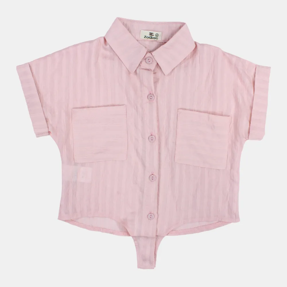 Girls' Plain Blouse