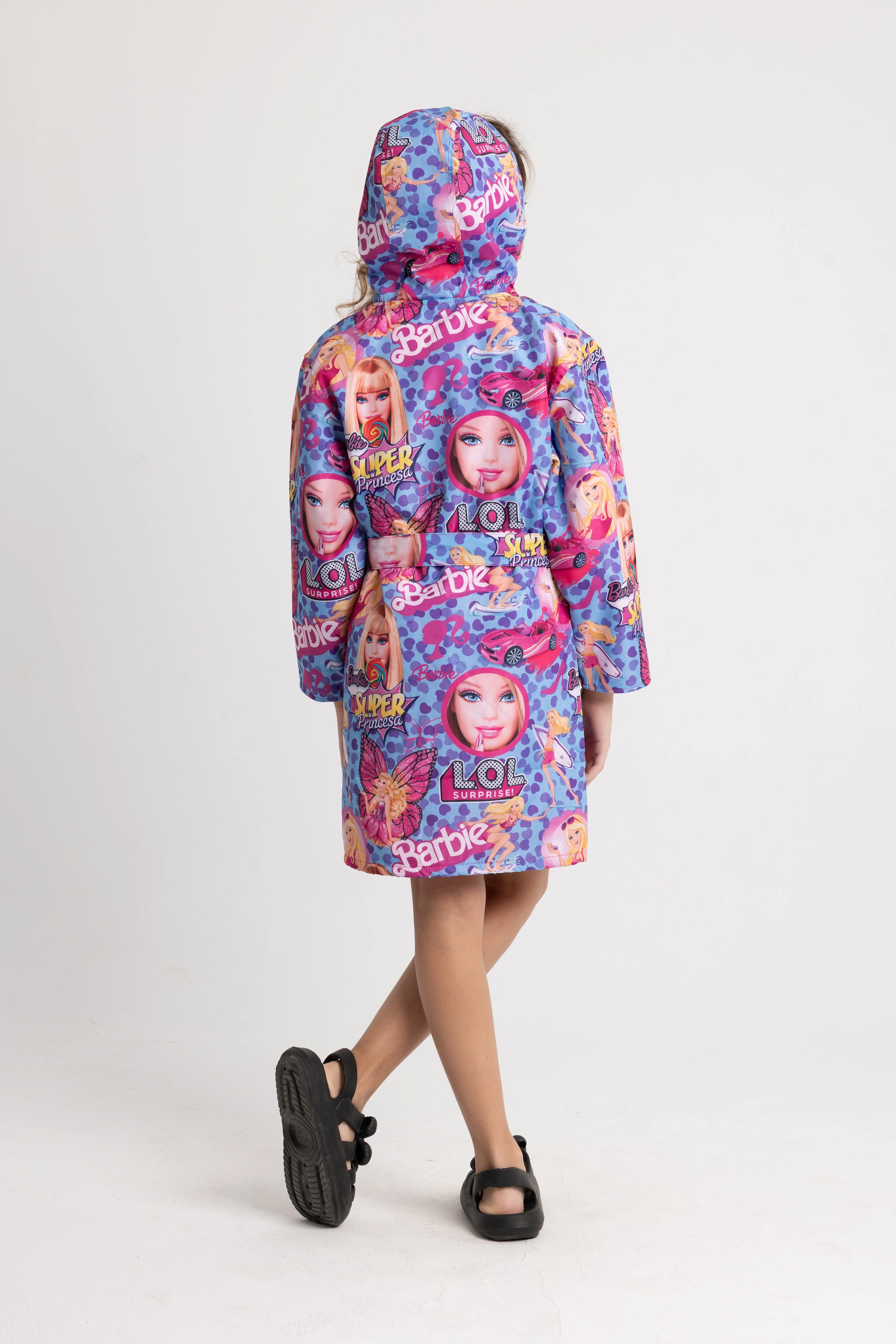 Girls' Waterproof Swim Robe – LOL Design