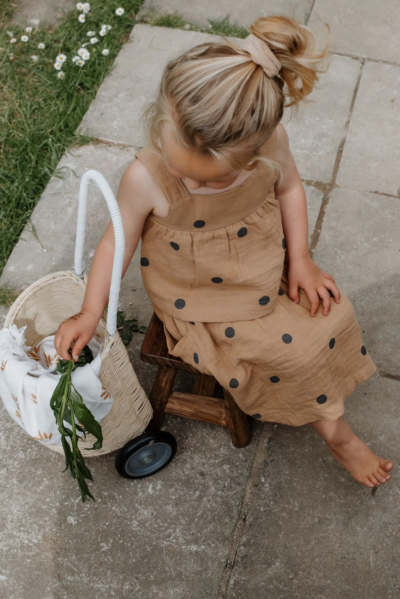 Gold Dots Tutti Skirt