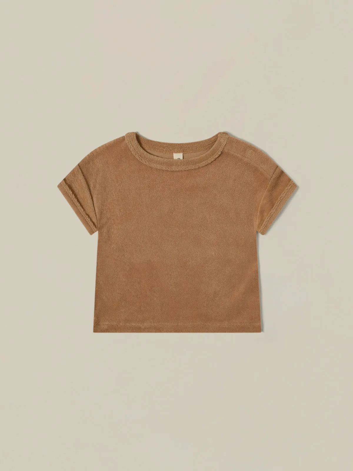 Gold Terry Boxy T-shirt