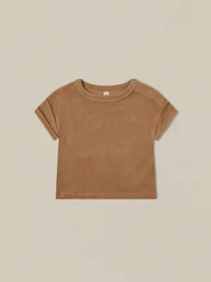 Gold Terry Boxy T-shirt