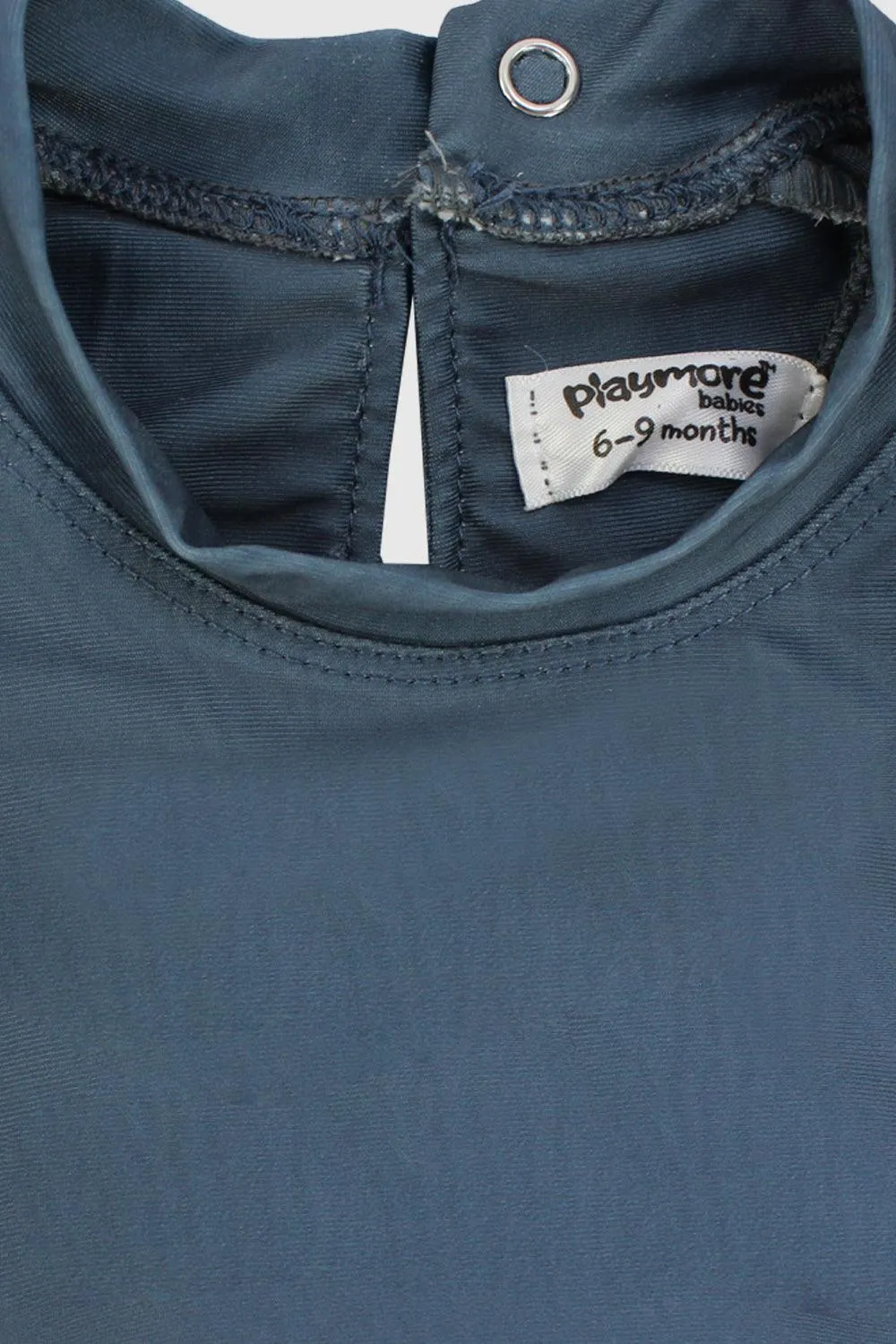 Grey Long-Sleeved Rash Guard
