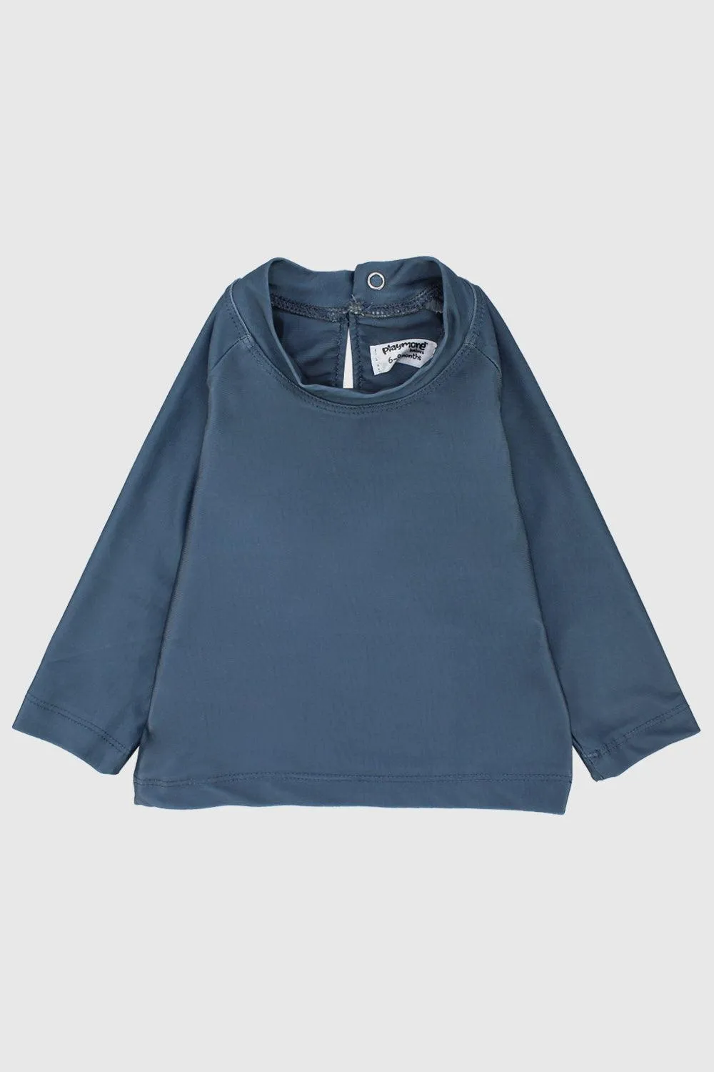 Grey Long-Sleeved Rash Guard