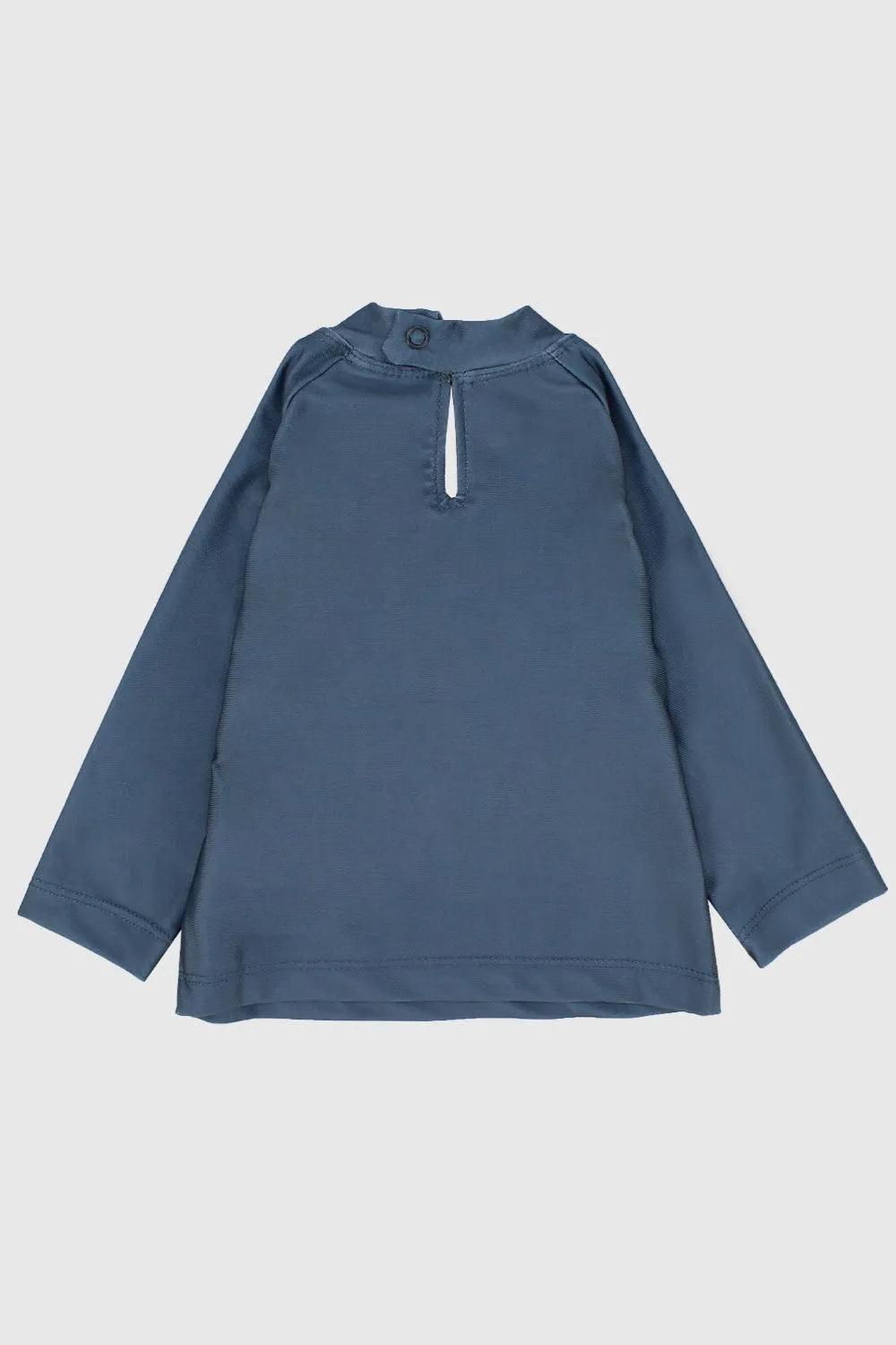 Grey Long-Sleeved Rash Guard