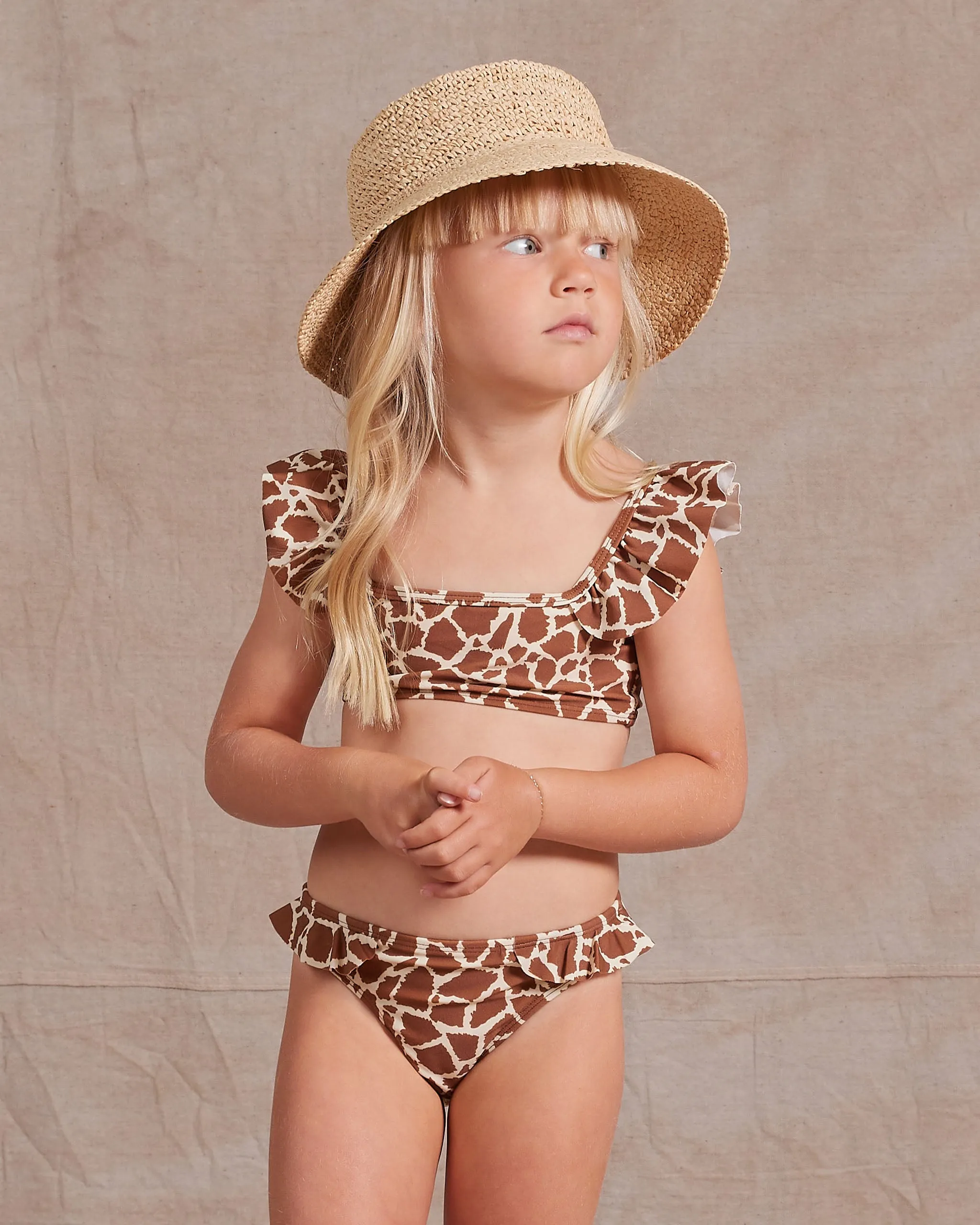hanalei bikini || giraffe spots